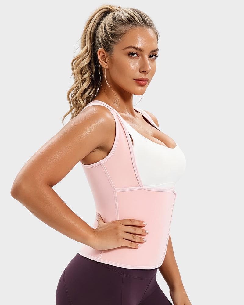Adjustable Thermal Sweat Waist Trainer Shapewear Vest