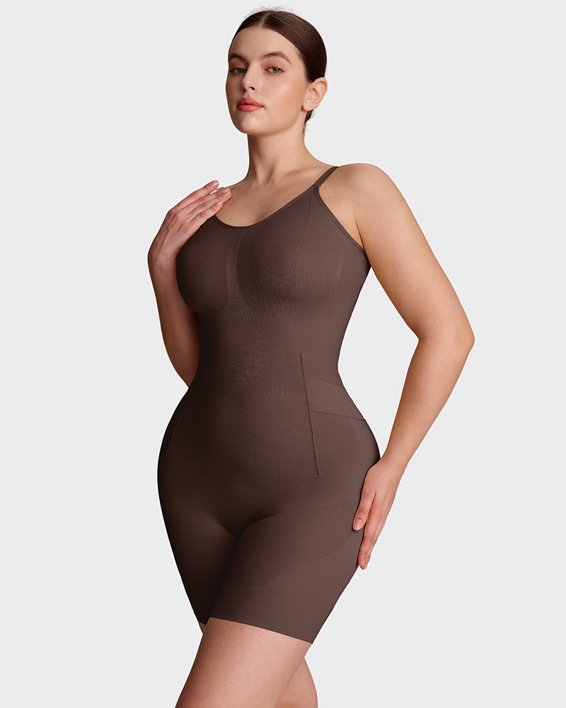 All-in-One Sculpting Bodysuit with Easy-Off Design