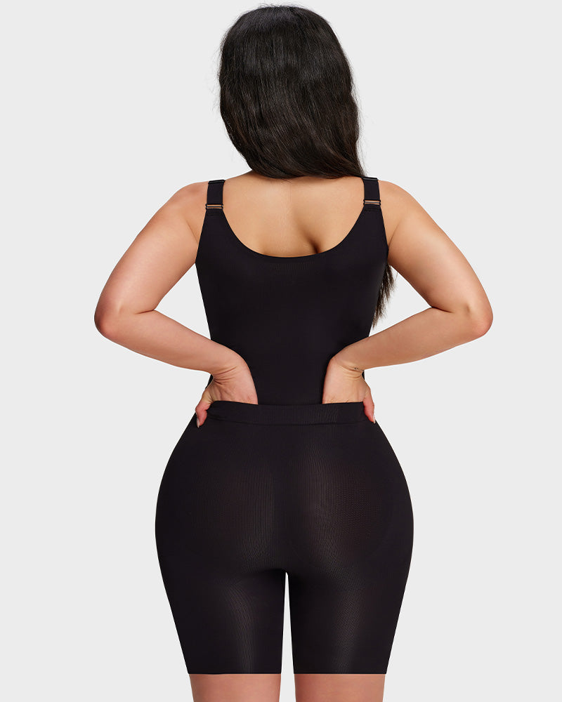 All-in-One Zipper Lightweight Sculpting Bodysuit