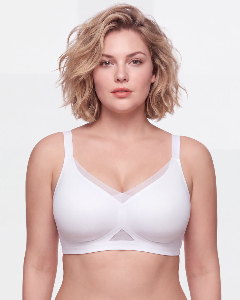 All Day Comfort Wireless Mesh Bra