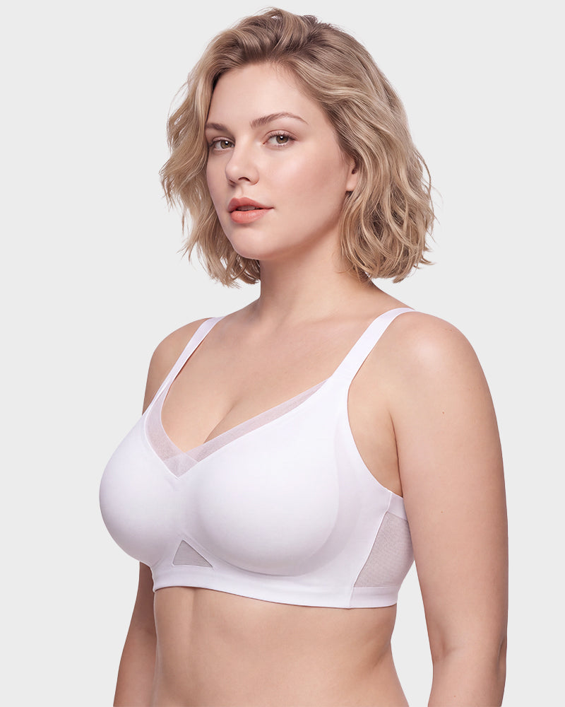 All Day Comfort Wireless Mesh Bra