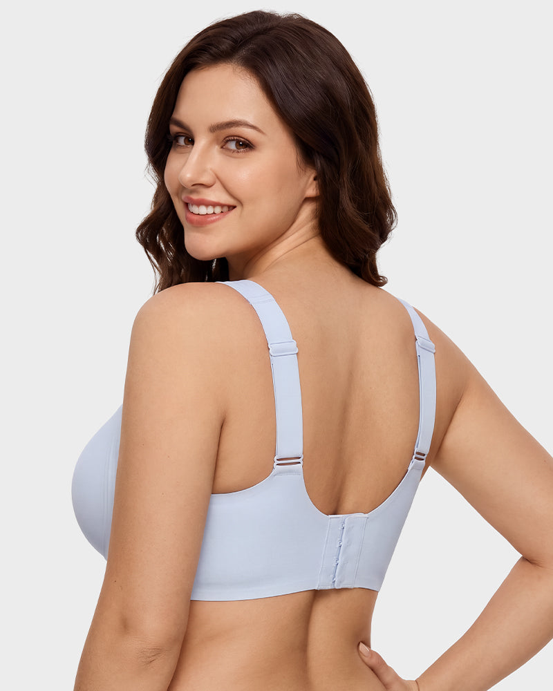 Anti-Gravity™ Wide-Strap Deep-V Lift Bra