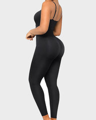 Athletic Bodycon Shapewear Romper