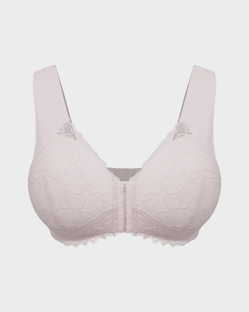 SheCurve® 5D Front Closure Wireless Bra - Pink (Buy 1 Get 1 Free)