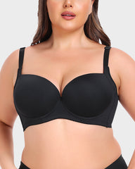 SheCurve®Comfy Smoothing Push-Up T-Shirt Bra