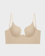 Low Cut U-Shaped Backless Bra