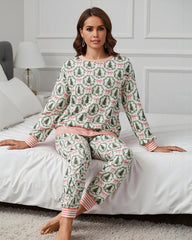 Christmas Girlie Holiday Lounge Set