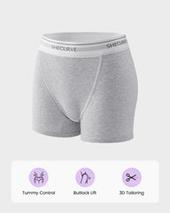 Classic Cotton Stretch Boxer Briefs (3 Pack)