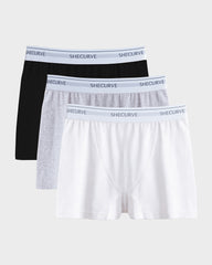 Classic Cotton Stretch Full-Coverage Boxer Brief (3 Pack)