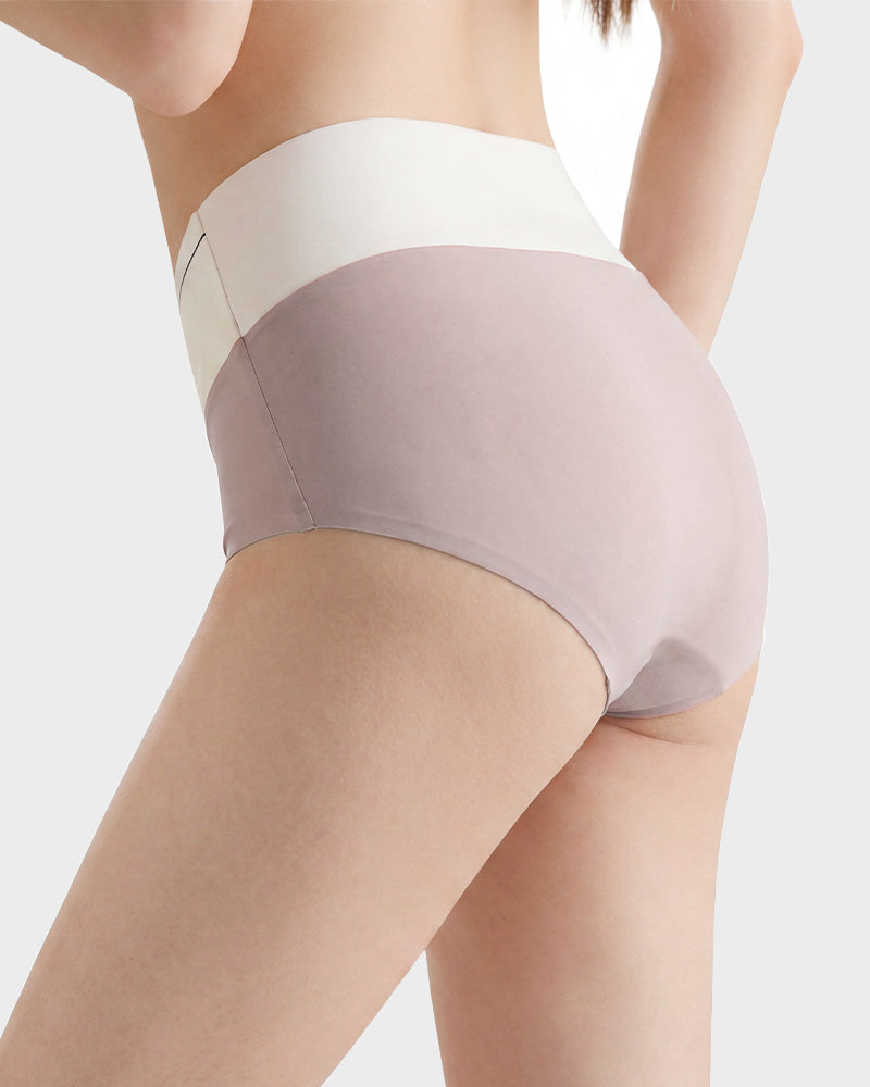 Color-Block One-Piece Tummy Control Briefs（5 Pack）