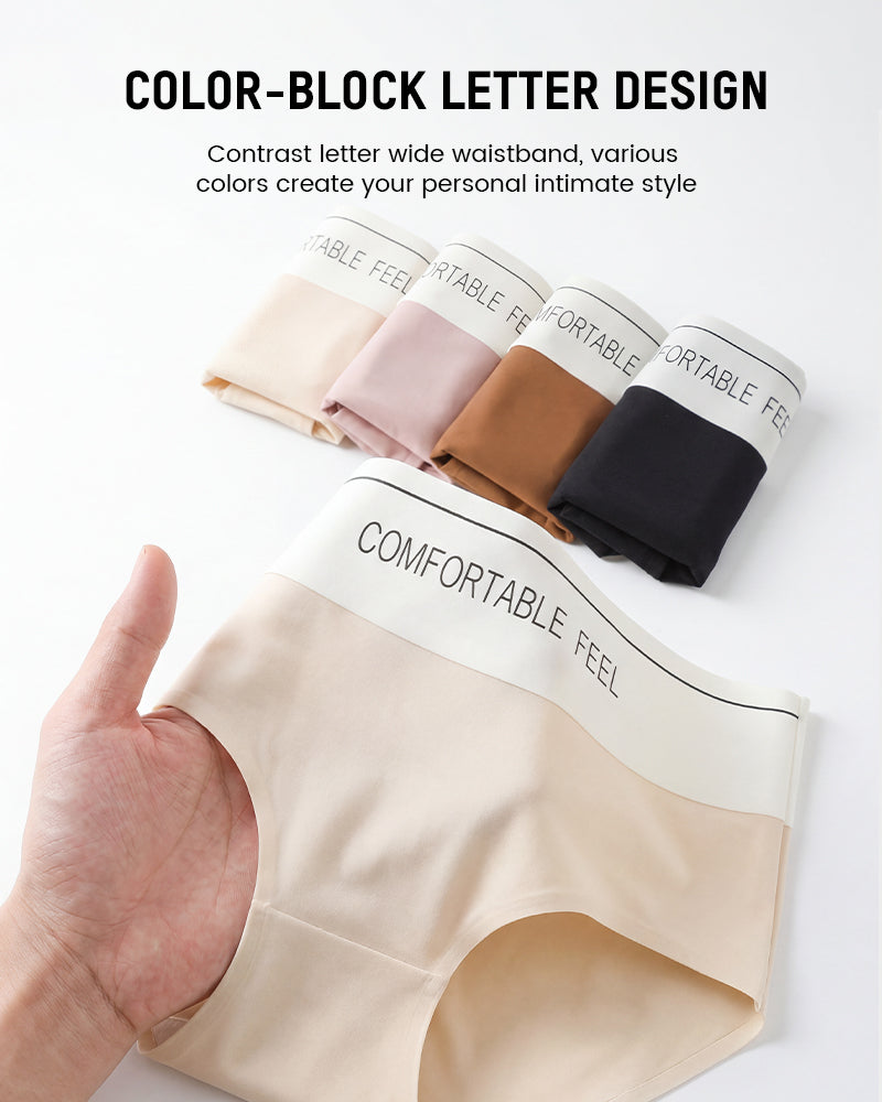 Color-Block One-Piece Tummy Control Briefs（5 Pack）