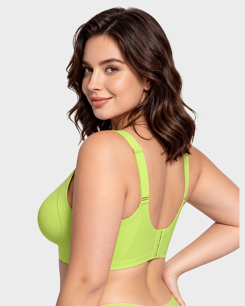 Comfortable Wireless Full Coverage Jelly Smoothing Bra