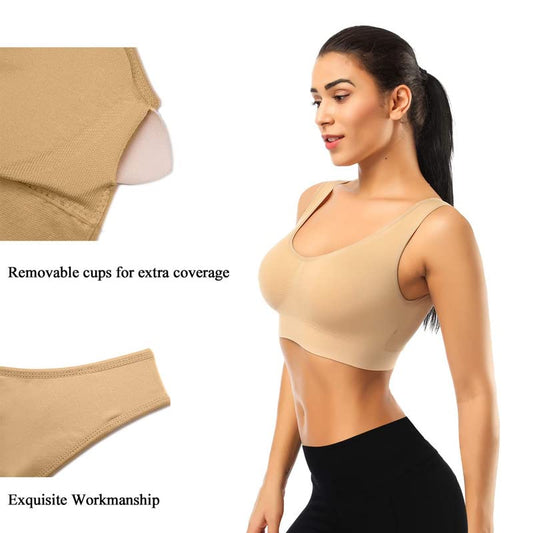 SheCurve®Seamless Comfort Workout Sports Bra