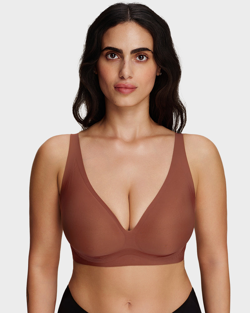 AirEase™ Supportive Wireless Deep-V Bra