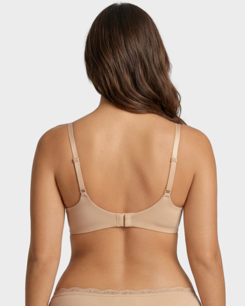 Deep V Lace Push-Up Bra