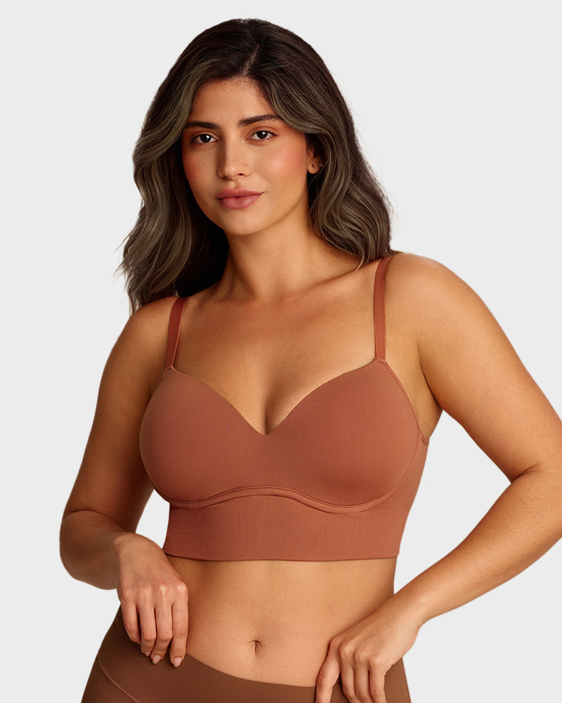 Deep V Wireless Lift Bralette