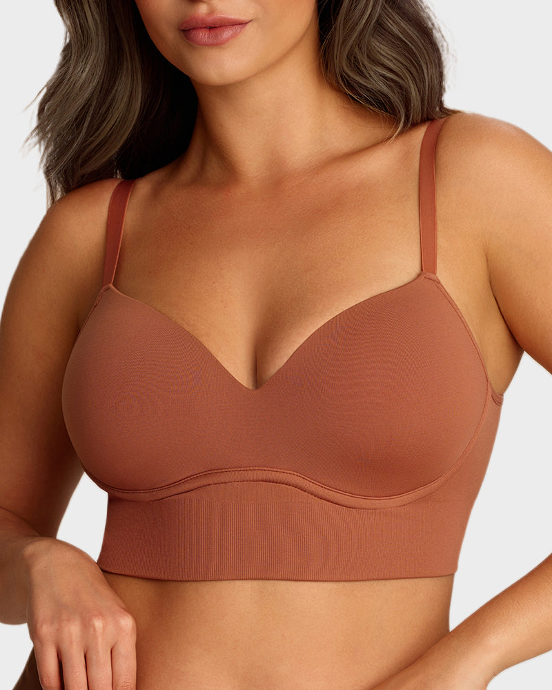 Deep V Wireless Lift Bralette