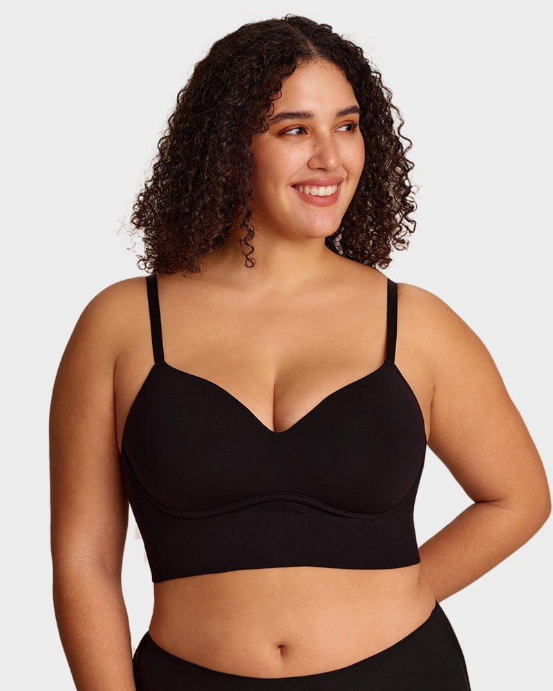 Deep V Wireless Lift Bralette