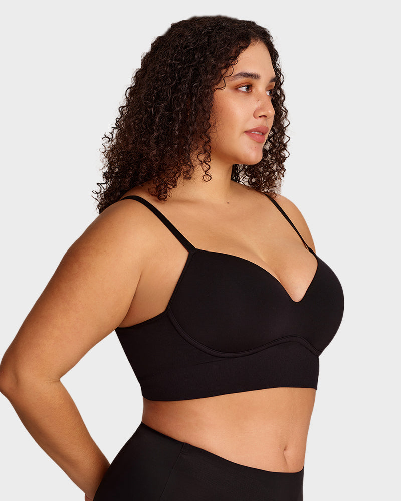Deep V Wireless Lift Bralette