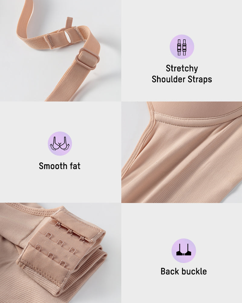 Deep V Wireless Lift Bralette