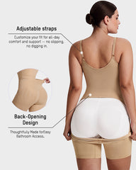 Easyslide™ U-Neck No-Cup Mid-Thigh Shapewear