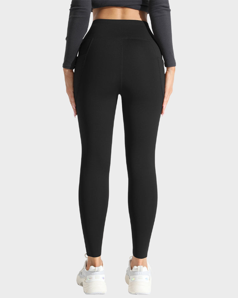Fleece Lined High-Waist Thermal Yoga Leggings