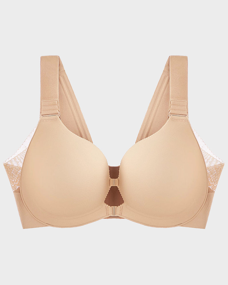 Front-Closure Adjustable Lift Bra