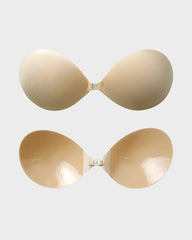 Front Closure Adhesive Invisible Push-Up Bra