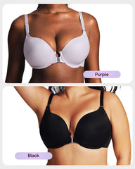 Front Closure Push-Up Lift Bra