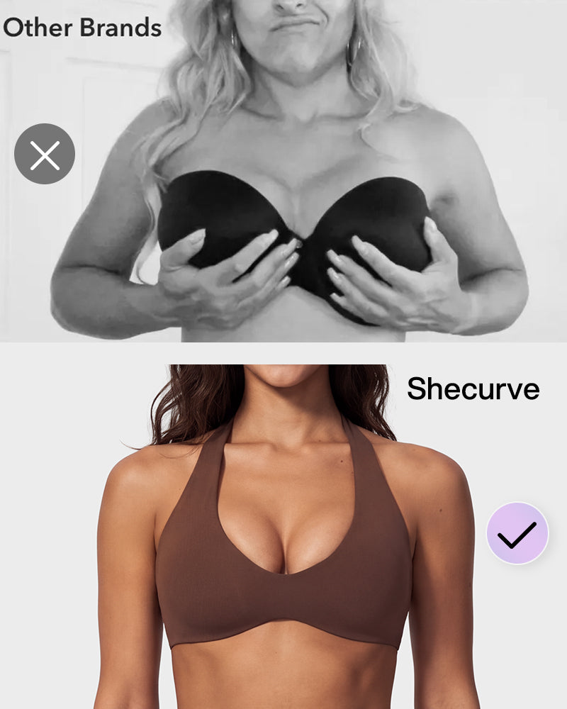 Halter Open-Back Low-Impact Sports Bra