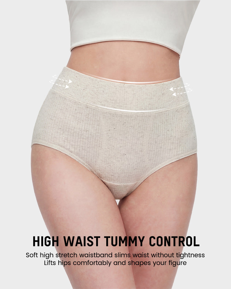High-Waist Seamless Sculpt Panty(5 Pack)