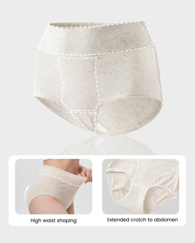 High-Waist Seamless Sculpt Panty(5 Pack)