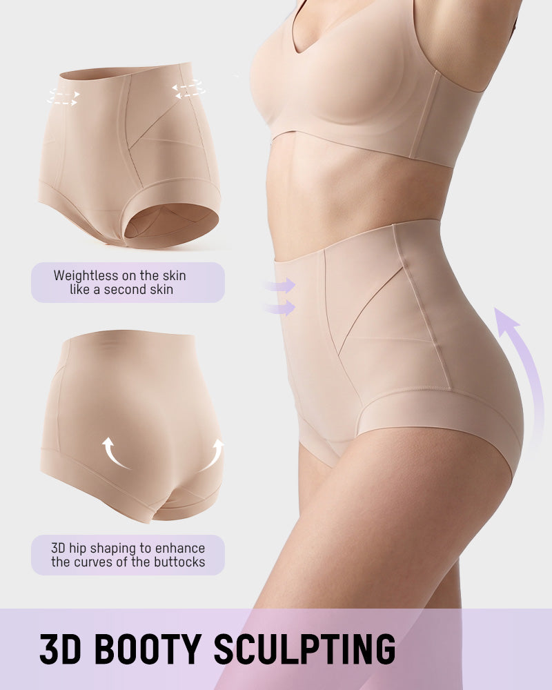 High-Waist Tummy Control Briefs Multipack