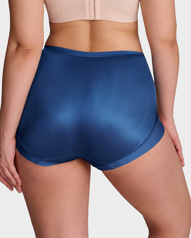 High-Waist Cross Compression Shaping Panties （6 Pack）
