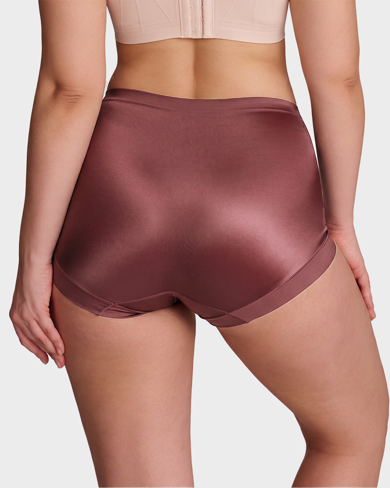 High-Waist Cross Compression Shaping Panties （6 Pack）