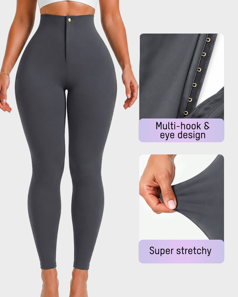 High-Waisted Tummy Control Butt-Lift Shaping Leggings