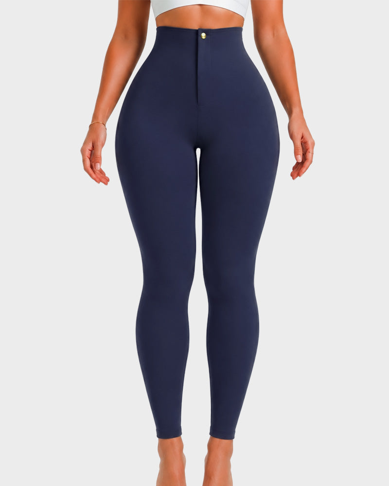 High-Waisted Tummy Control Butt-Lift Shaping Leggings