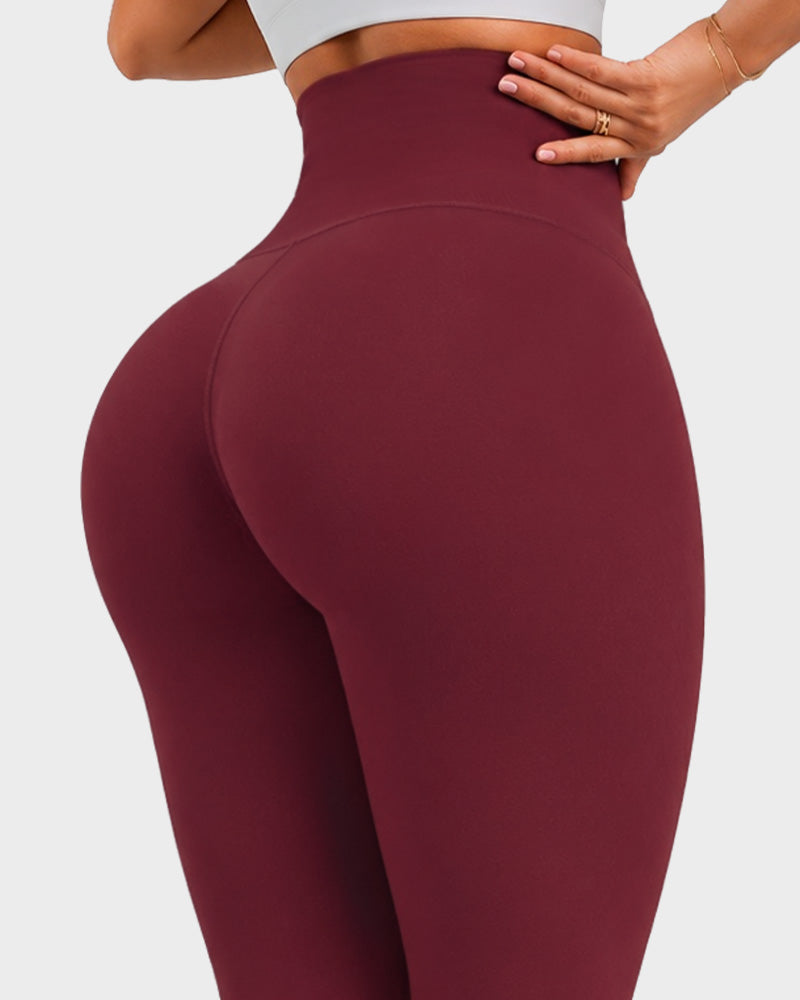 High-Waisted Tummy Control Butt-Lift Shaping Leggings