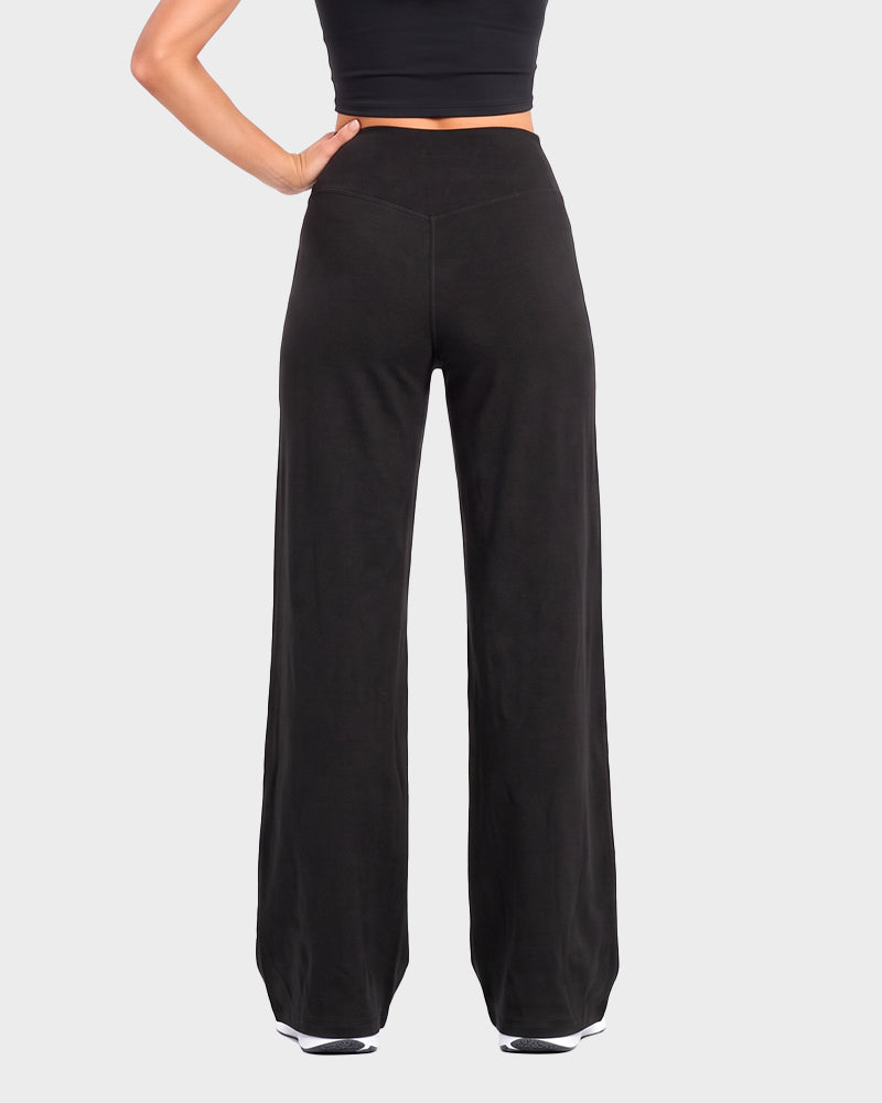 High-Waisted Wide-Leg Pants