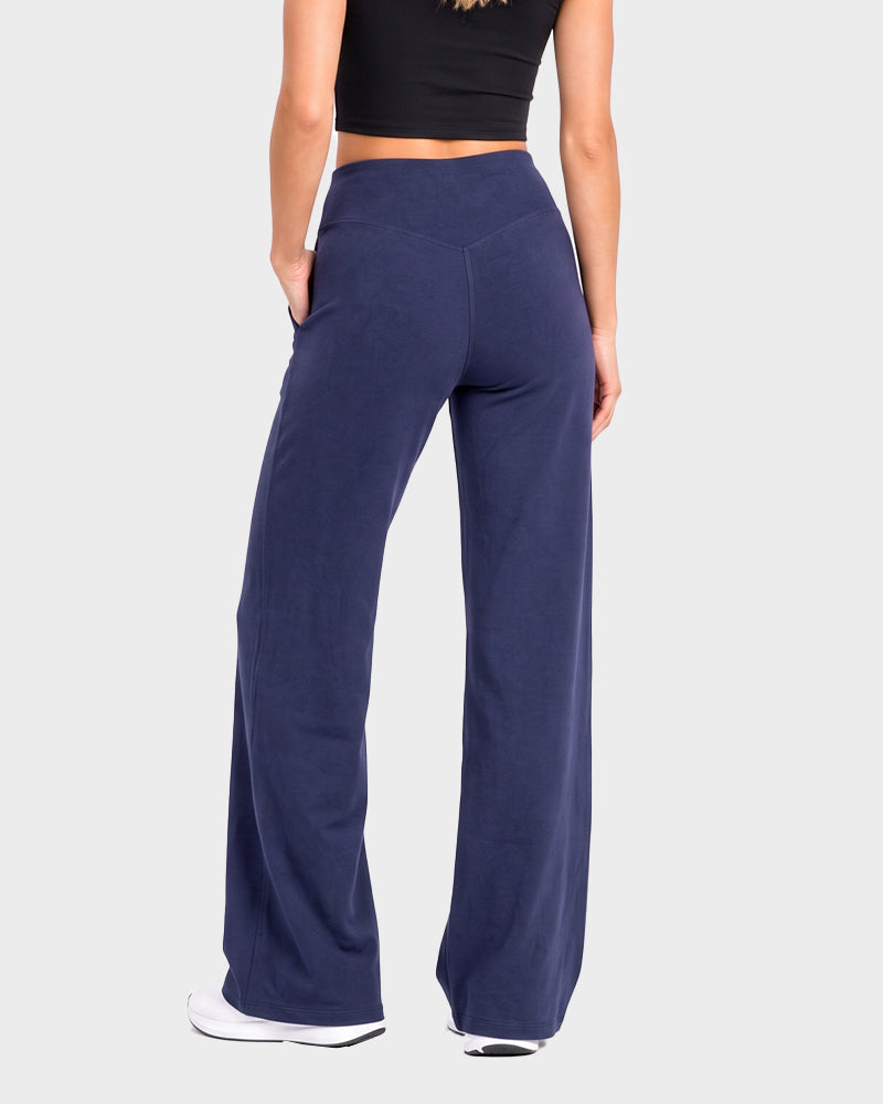 High-Waisted Wide-Leg Pants