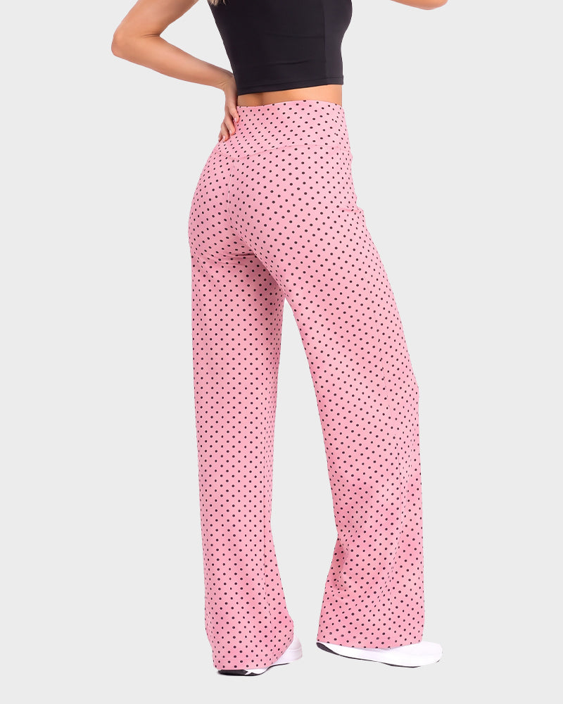 High-Waisted Wide-Leg Pants