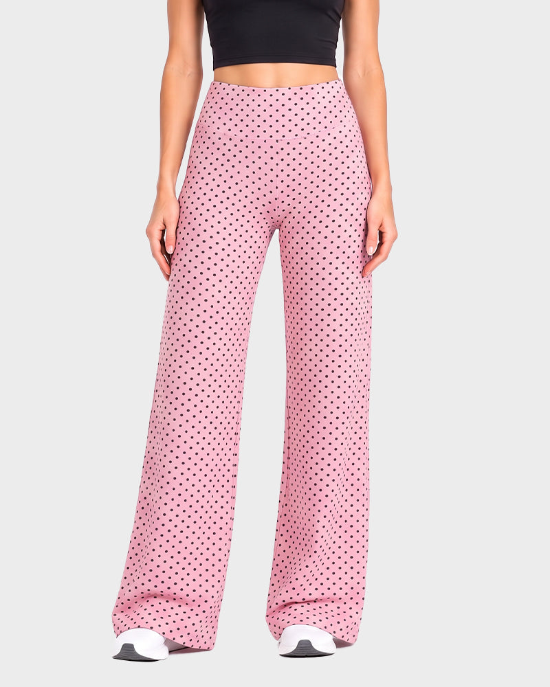 High-Waisted Wide-Leg Pants