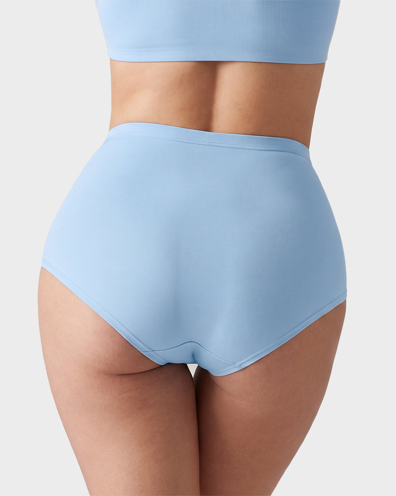 High Waist Tummy Control Cotton Briefs Multipack