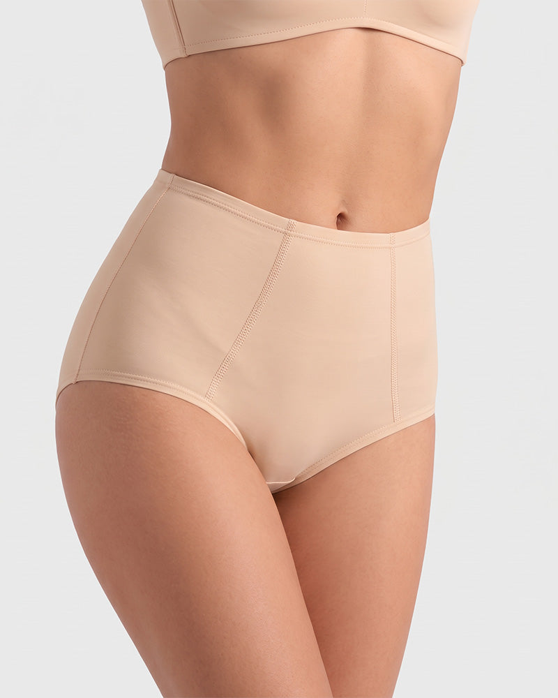 High Waist Tummy Control Cotton Briefs Multipack