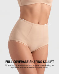 High Waist Tummy Control Cotton Briefs Multipack
