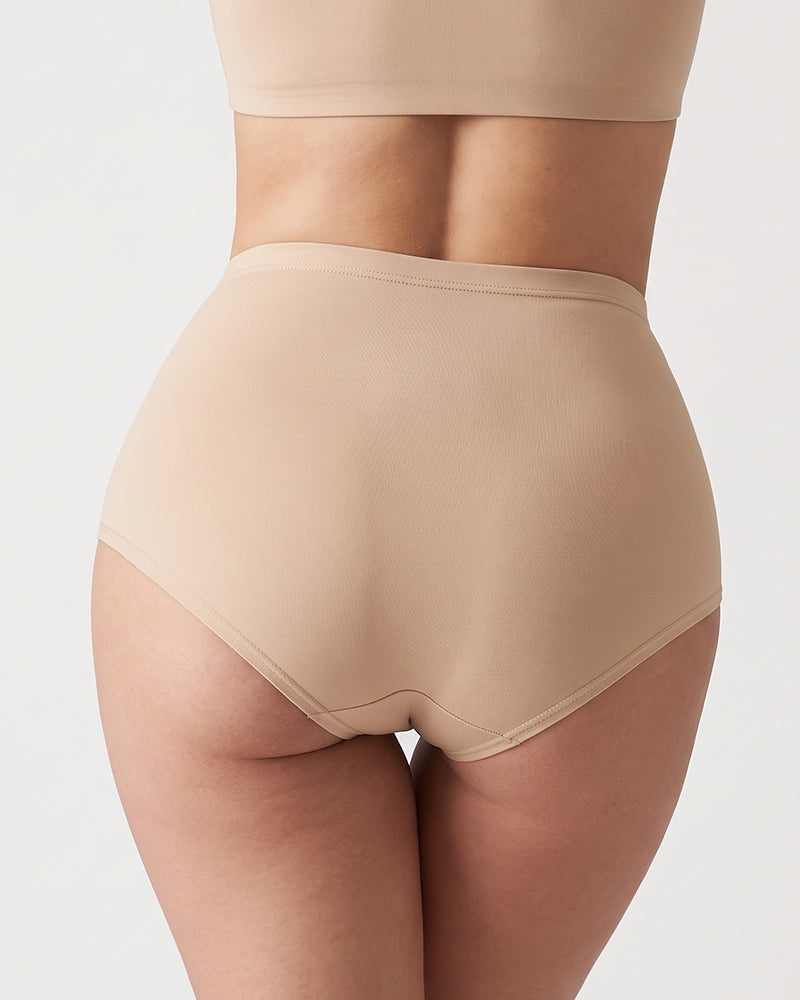 High Waist Tummy Control Cotton Briefs Multipack