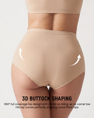 High Waist Tummy Control Cotton Briefs Multipack