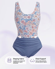 High Waist Two Piece Tank Swimsuit