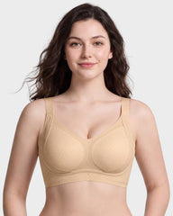 Invisible Seamless Minimizer Bra with Lift & Support