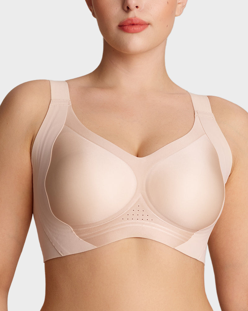 Invisible Wide-Band Wireless Support Bra